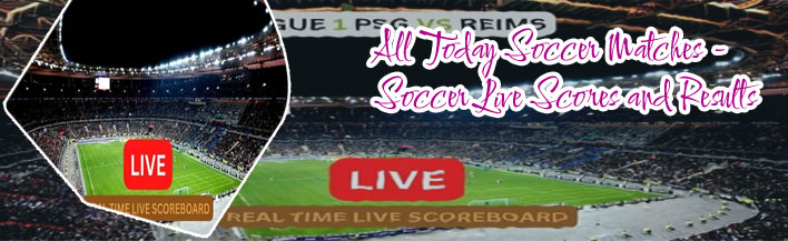 Live scores soccer results today soccer
