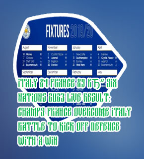 Sky sports fixtures and results